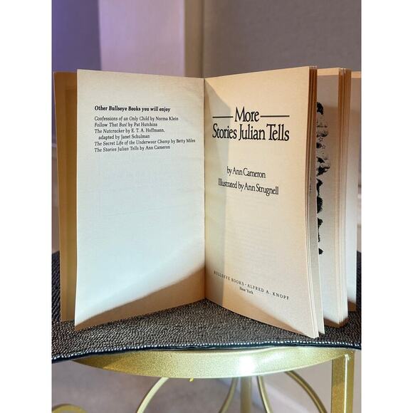 More Stories Julian Tells by Ann Cameron | Bullseye Book - Picture 5 of 6